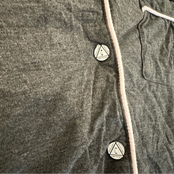 Ekouaer Cotton Pajamas Short Sleeve Pjs Set Button Down Sleepwear Loungewear - Picture 6 of 10